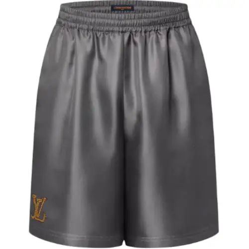LOUIS VUITTON Printed Silk Shorts