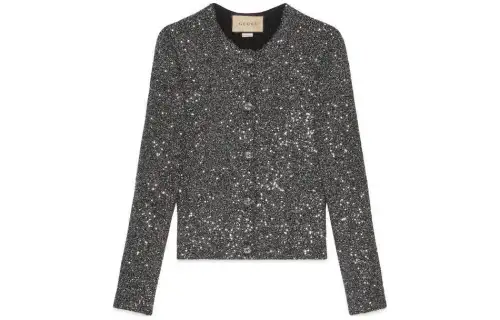 GUCCI Sequin Round neck Cardigan