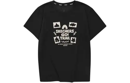 Skechers Wilderness Outdoor Collection Sorona T Shirt Women's Carbon Black