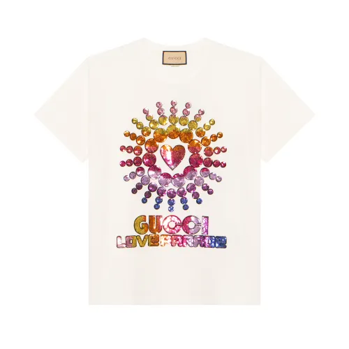 GUCCI Love Parade Oversized T shirt White