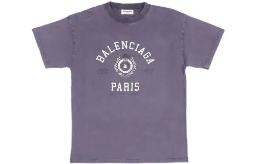 Balenciaga T Shirt 'Burgundy'
