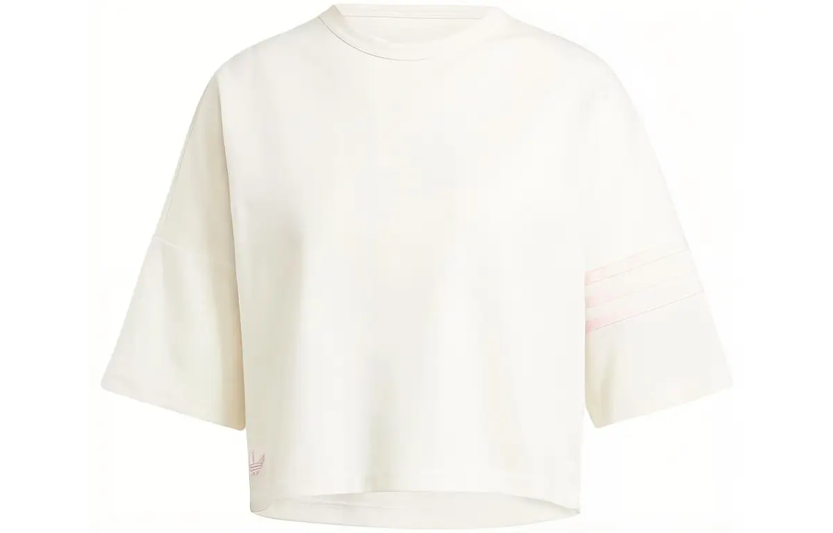 Adidas Originals Neuclassics Drop Shoulder Sleeve T Shirt Women's White