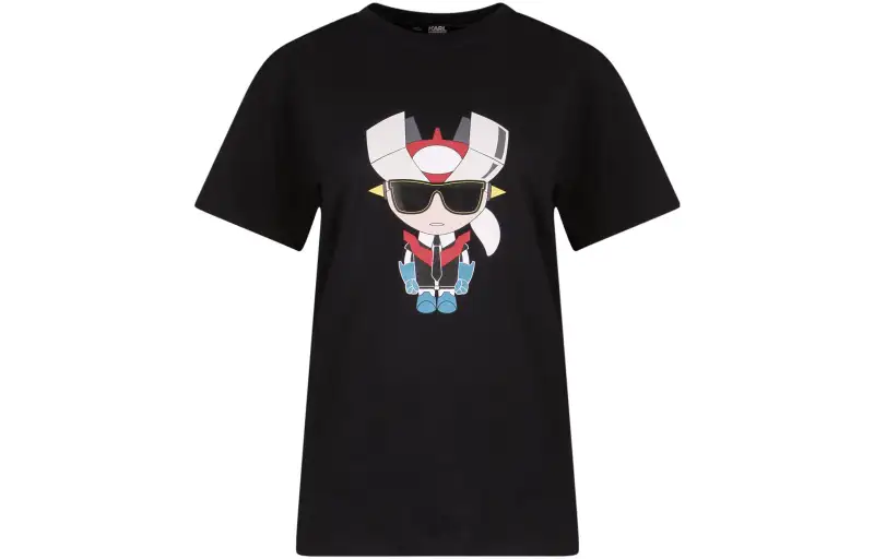 KARL LAGERFELD / Karl Lagerfeld Jeans Regular T Shirt Women's Black