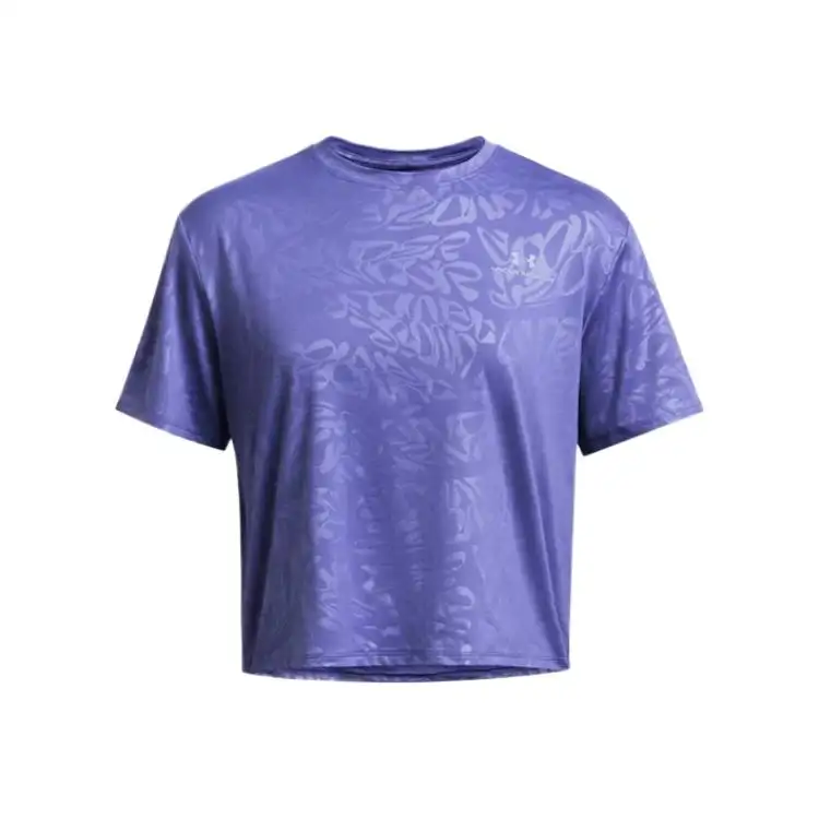 Under Armour Vanish Energy Drop Shoulder Sleeve T Shirt Women's Purple