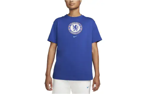 Nike Chelsea FC Crest T Shirt Women's Blue