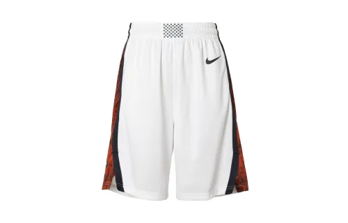 Nike Basketball breathable comfortable white basketball uniform, USA, absorbs sweat and smell, mid rise