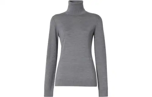 Burberry Sweaters Women's Gray Turtleneck Moderate Other