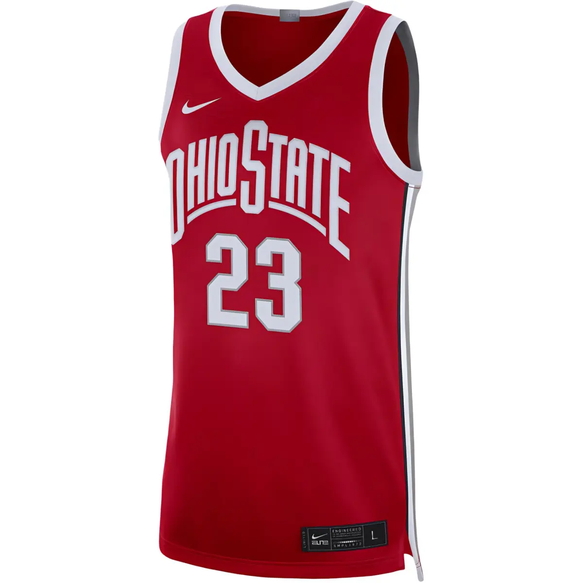 Nike Ohio State Limited Basketball Jersey Men's Red