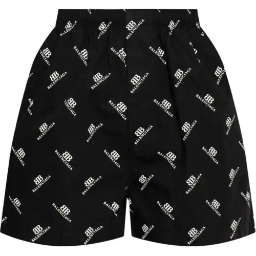 Balenciaga Bb Logo Bermuda Shorts