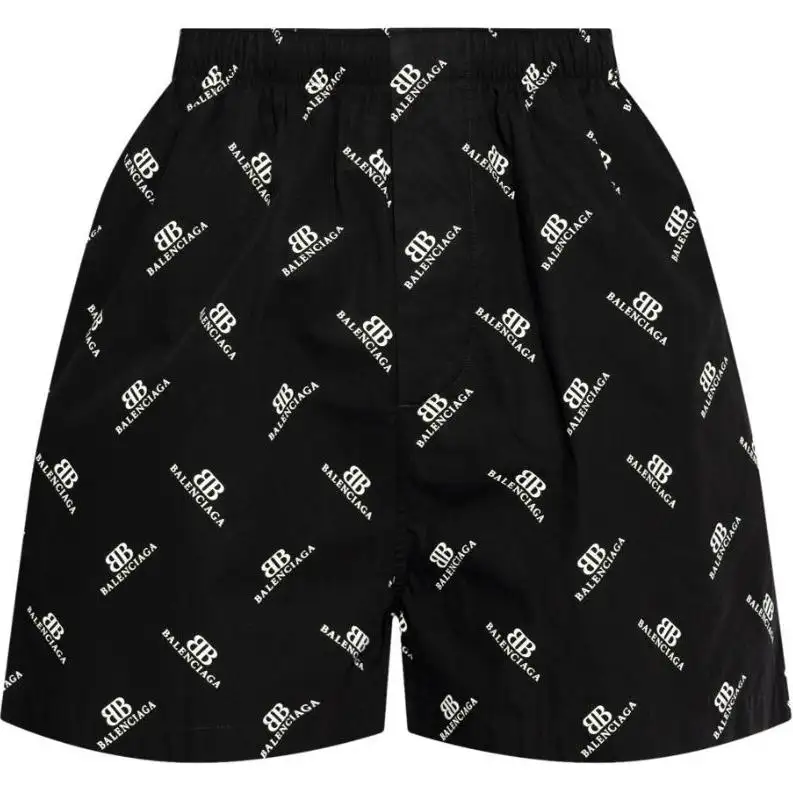 Balenciaga Bb Logo Bermuda Shorts