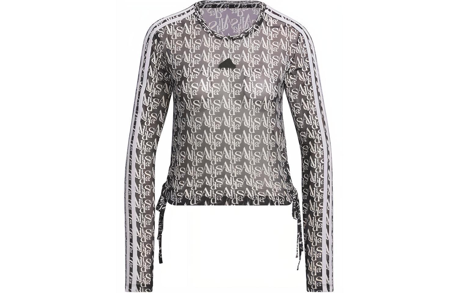 Женская футболка adidas Long Sleeve T-Shirt (черная)