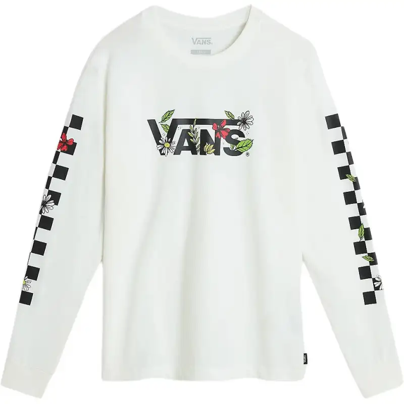 Vans T Shirts Women's White Crew Neck Moderate Other