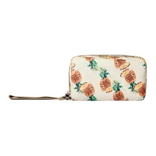 Skechers LeSportsac LePoesi, Collaboration Fabric Clutch Unisex Active Pineapple Color