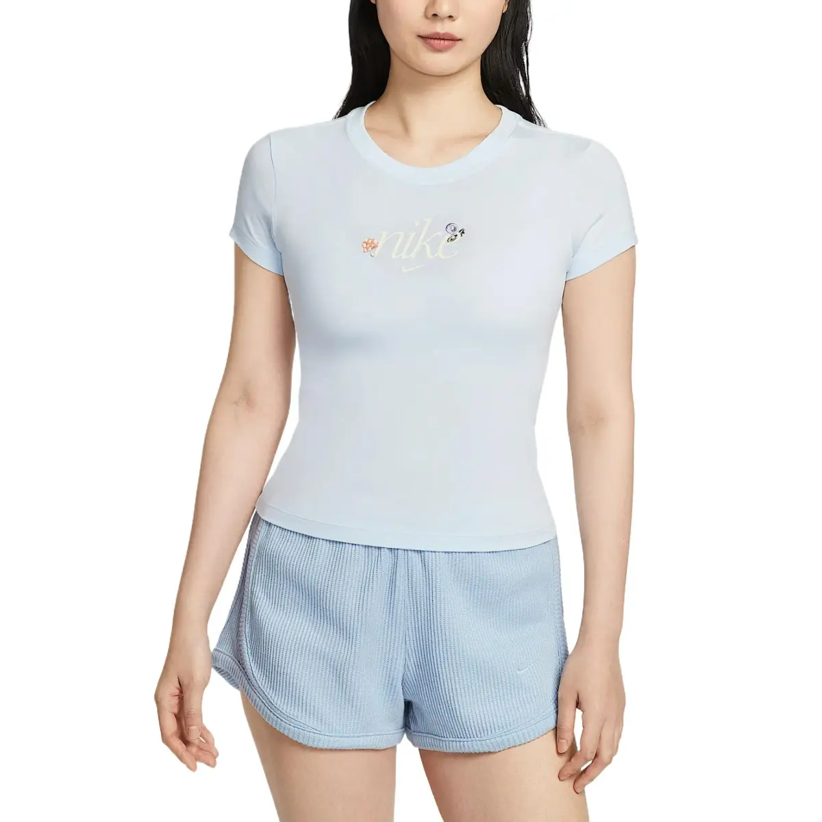 Nike Sportswear Regular T Shirt Women's Purple Blue
