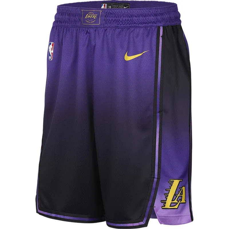 Nike Los Angeles Lakers 2024/25 City Edition Men's Nike Dri FIT Nba Swingman Shorts