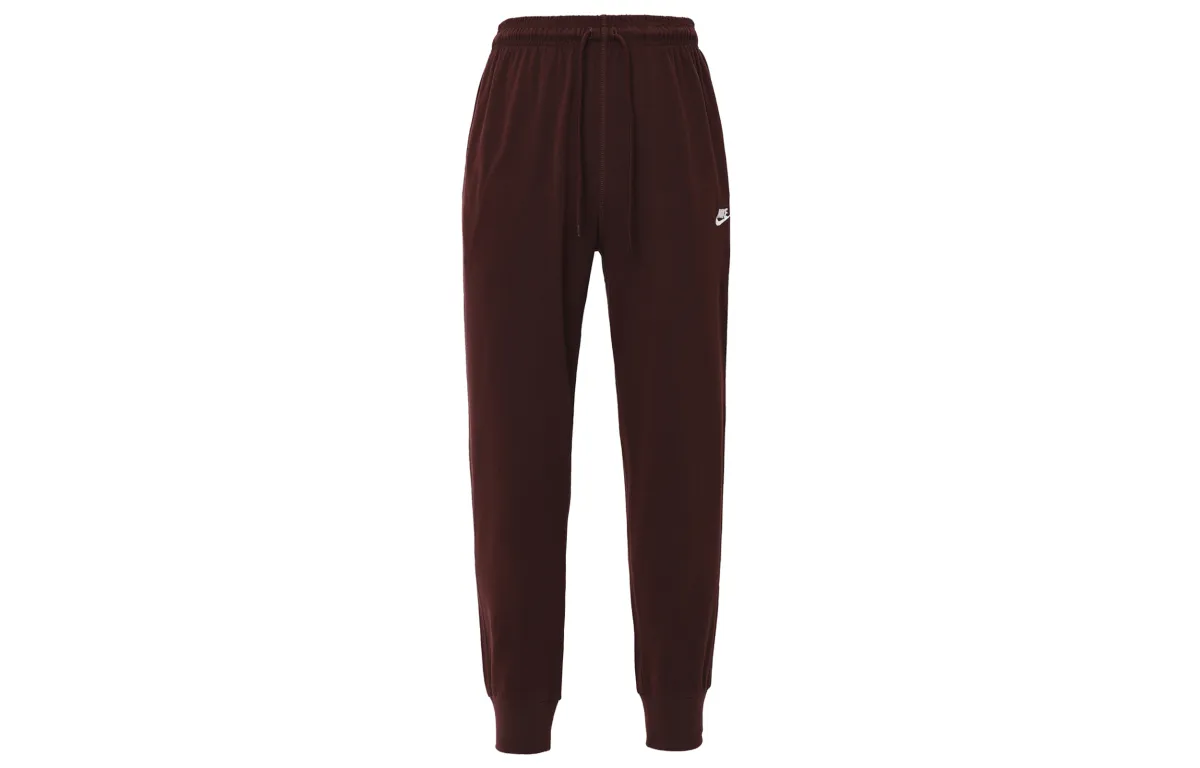 Nike Club Casual Pants Men's Bright Burgundy Red