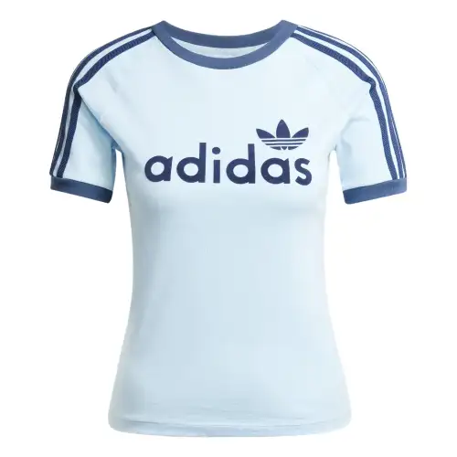 Adidas Originals Raglan Sleeve T Shirt Women's Sky Blue