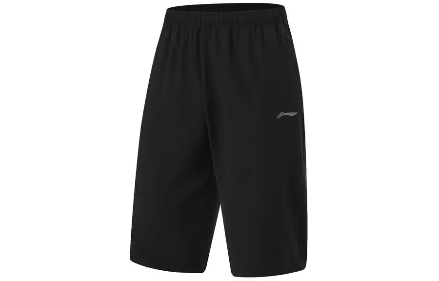 Li Ning Fitness Series Sports Shorts Men's Black
