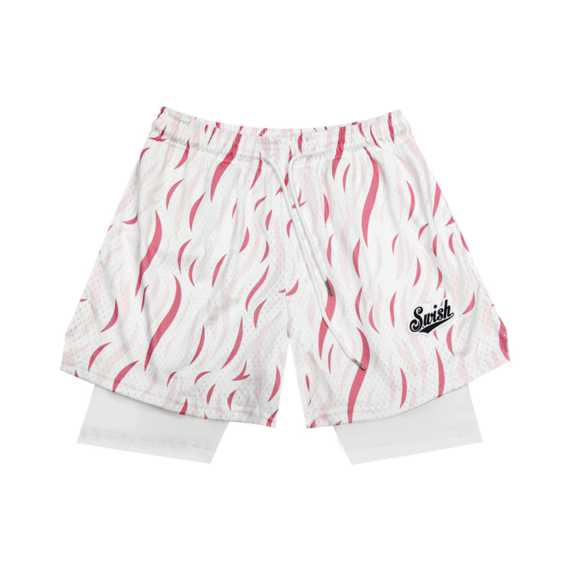 SWISH THE BALL IN Basketball set with letters, trousers for men and women, American style