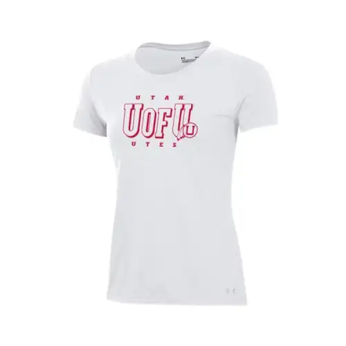 Under Armour Performance CottonCollegiate Regular T Shirt Women's White