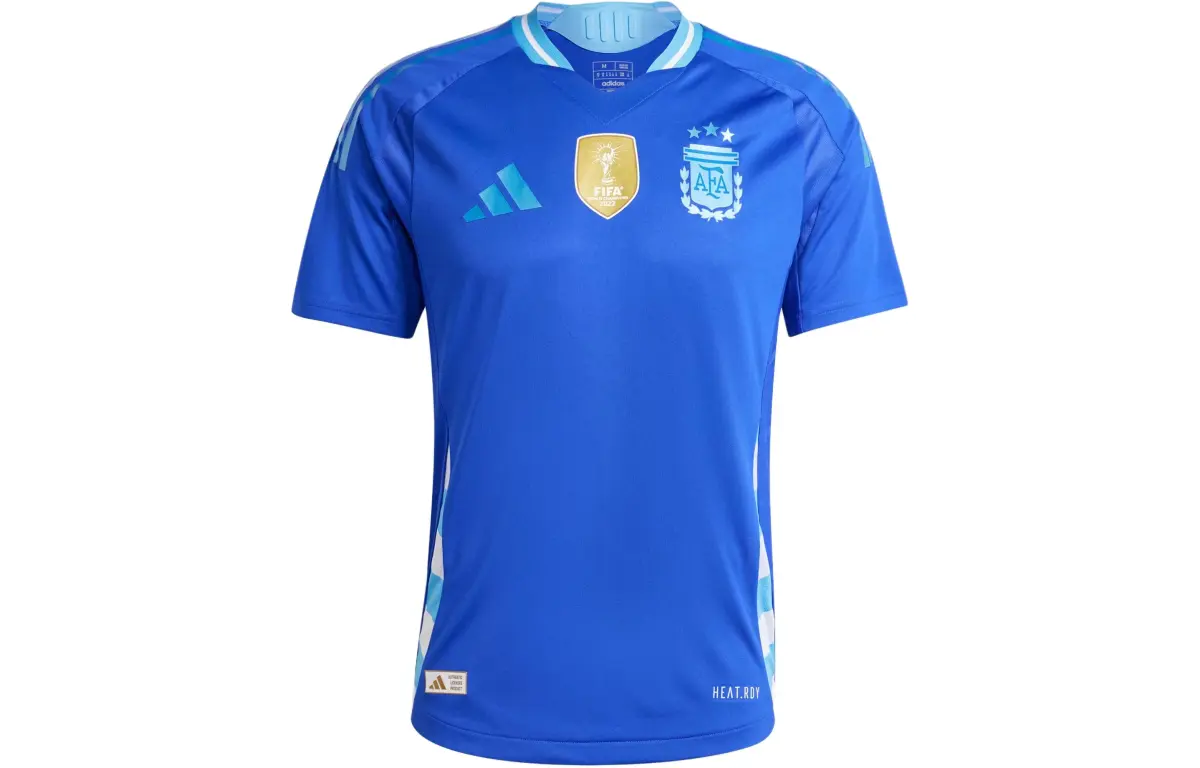 Adidas Argentina National Team Argentina 2024 Away Authentic Jersey Soccer Jersey Player Edition Men's Blue