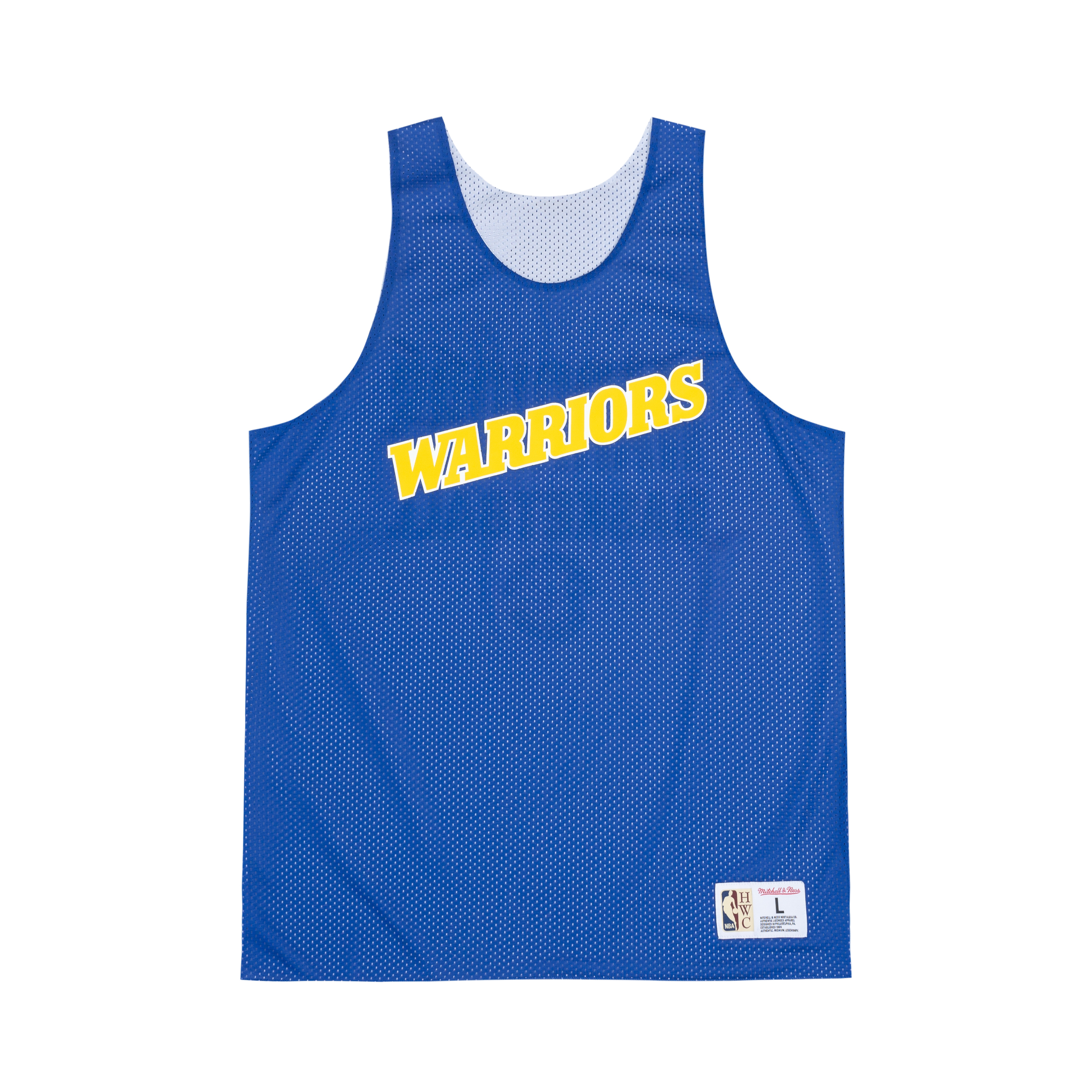 Mitchell Ness Basketball Jersey Golden State Warriors Unisex Blue