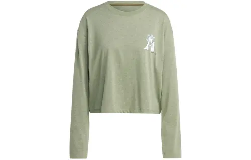 Adidas Originals T Shirt Women's Olive Green Japan Version