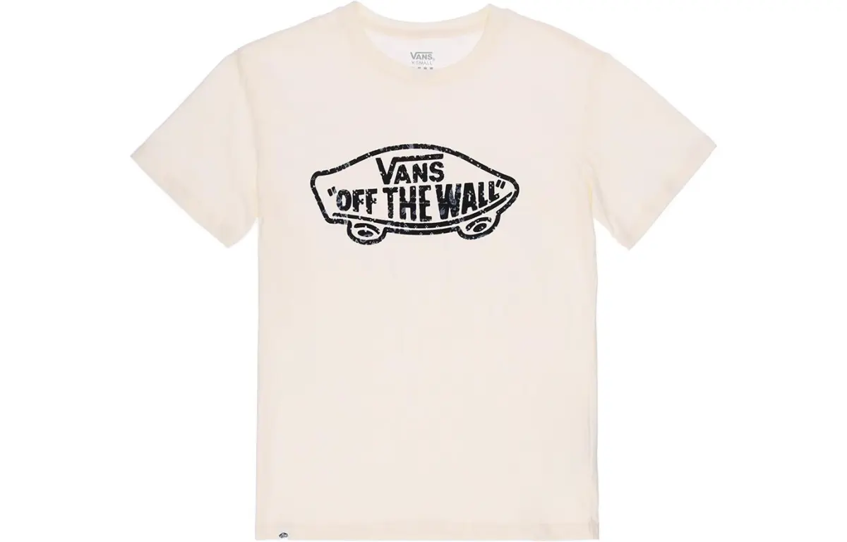 Vans Set in Sleeve T Shirt Women's Ecru