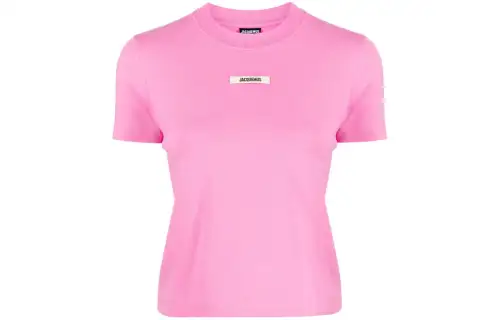 Jacquemus Gros Grain Logo-patch T-shirt