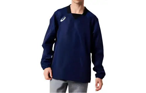 ASICS Rugby Jerseys Men's Blue V Neck Moderate
