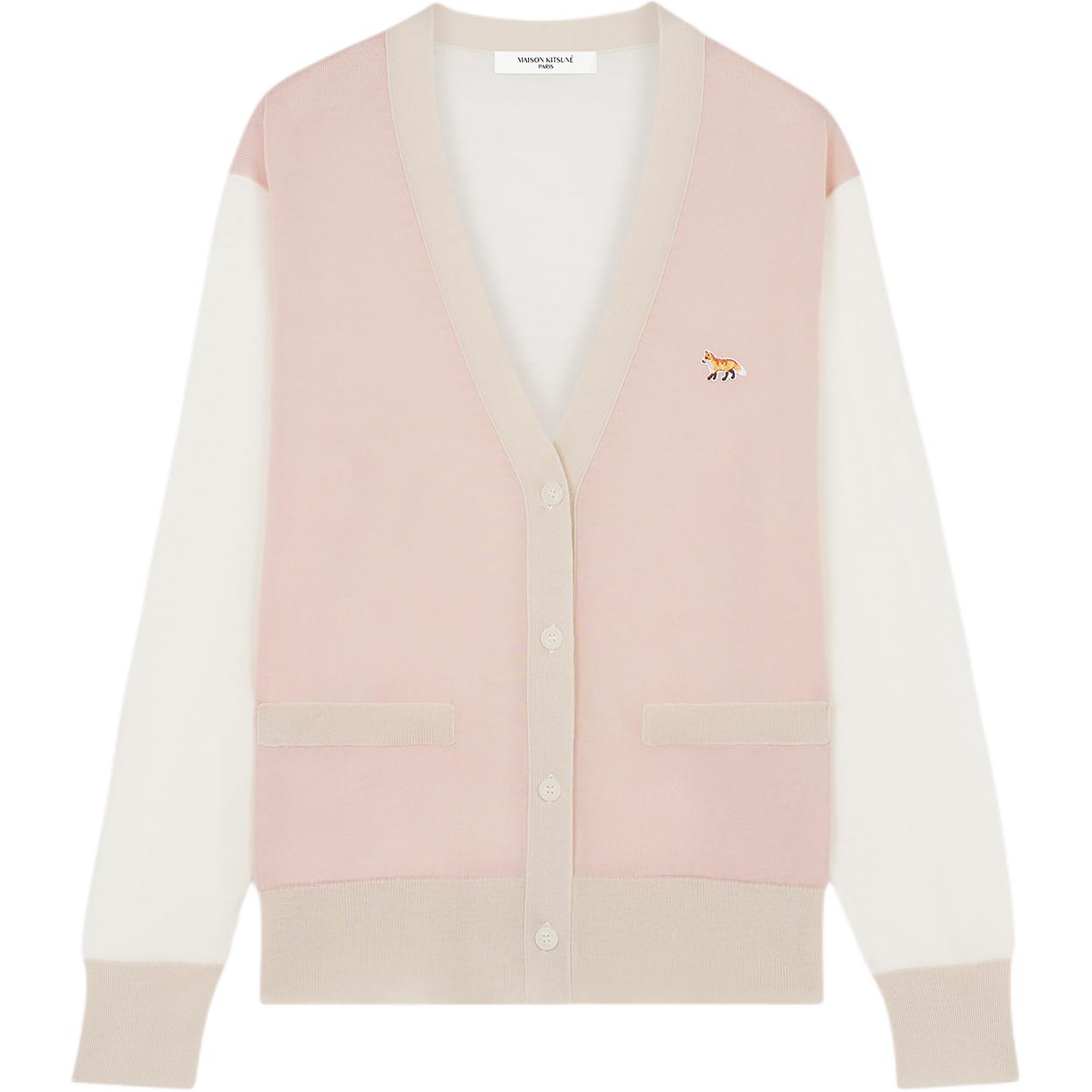 Женский кардиган Maison Kitsune V (розовый)