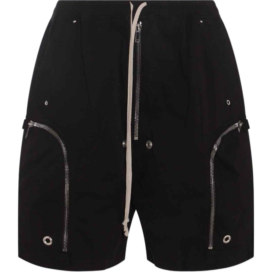 Мужские шорты Rick Owens DU01D1389TW-09 (черные)