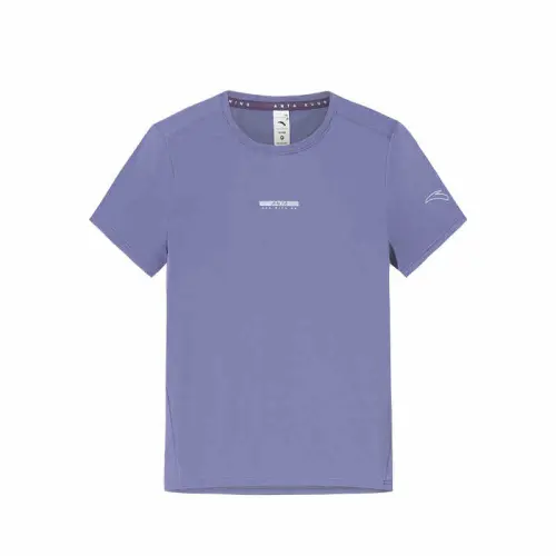 Anta Running Collection T Shirt Women's Dusk Glow Purple