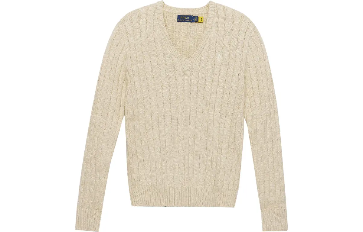 Polo Ralph Lauren FW22 Sweater Standard Women's Oat