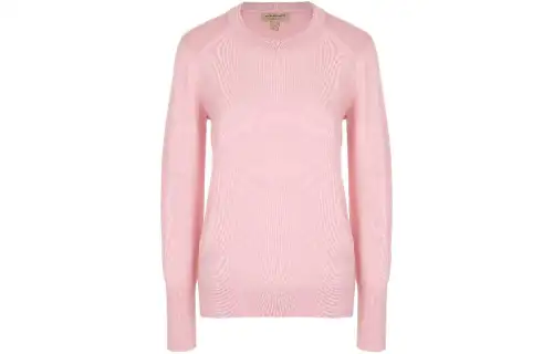 Burberry Sweaters Women's Pink Crew Neck Moderate Other