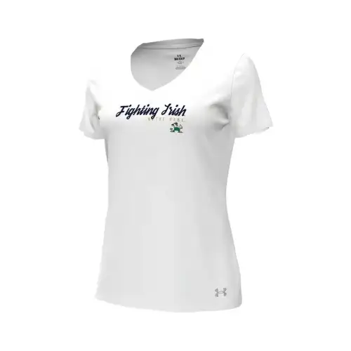 Under Armour Performance CottonCollegiate Regular T Shirt Women's White