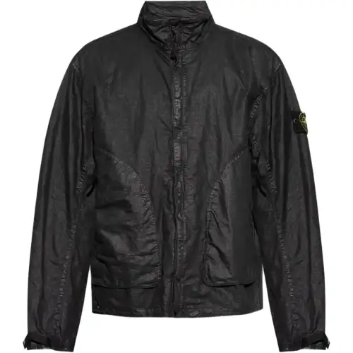 STONE ISLAND SS25 Jackets & Coats Men's Black
