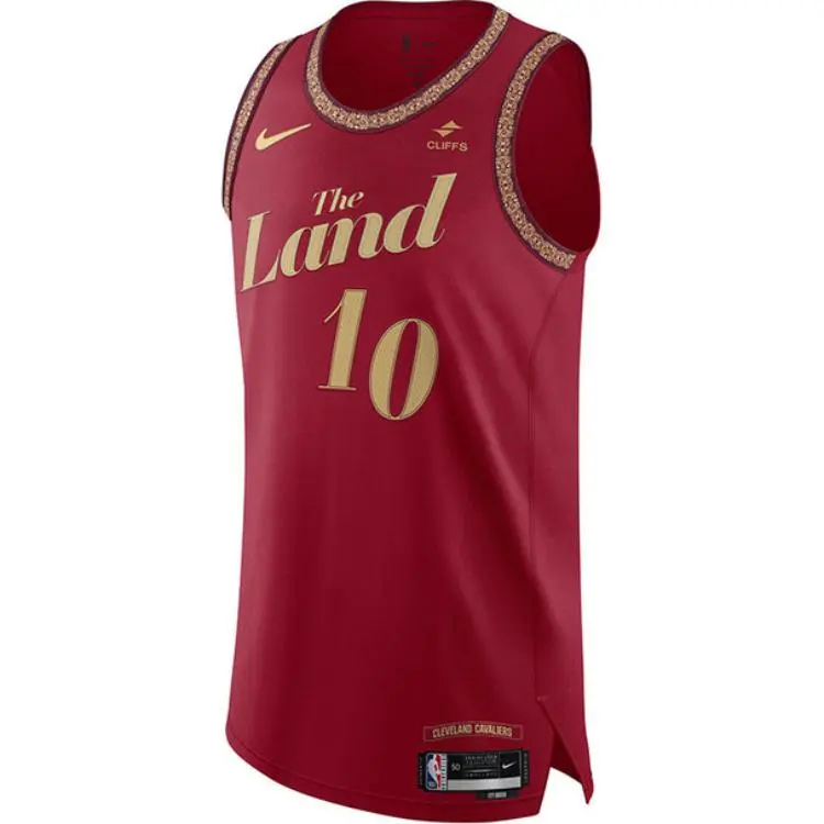 Nike Darius Garland City Edition Authentic Jersey Basketball Jersey Men's Red