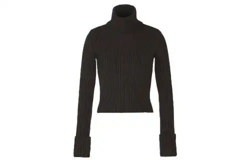 Bottega Veneta Rib Knit Turtleneck Jumper