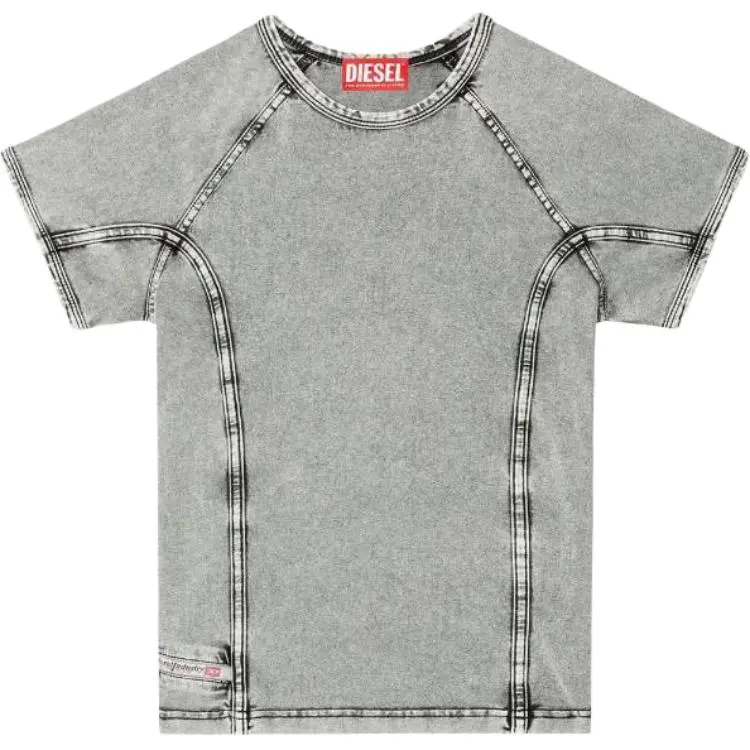 DIESEL T Lynne Denim Effect Top