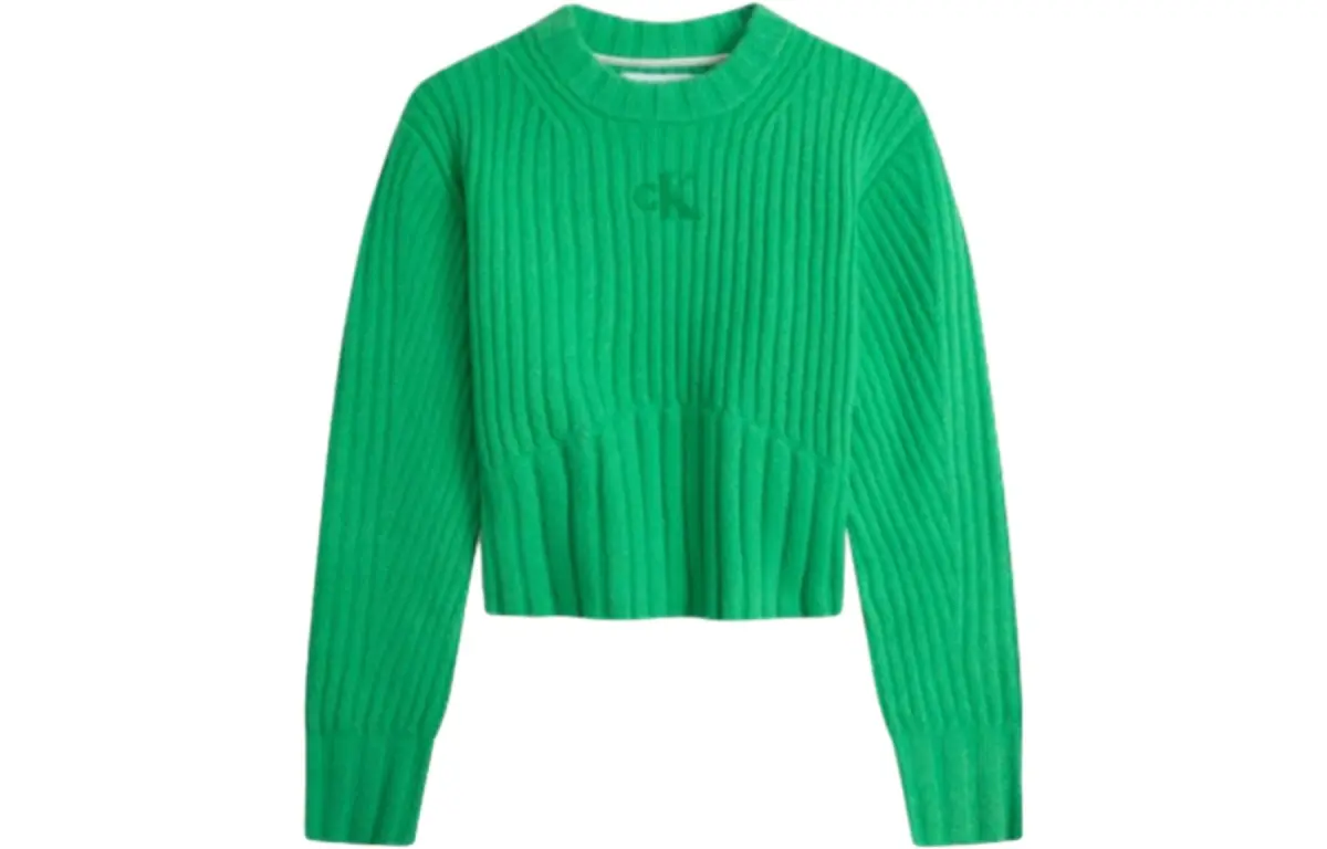 CALVIN KLEIN FW23 Sweater Women's Emerald Green
