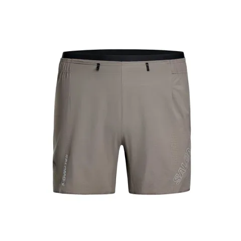 SALOMON SENSE AERO 5 Sports Shorts Men's Iron Gray