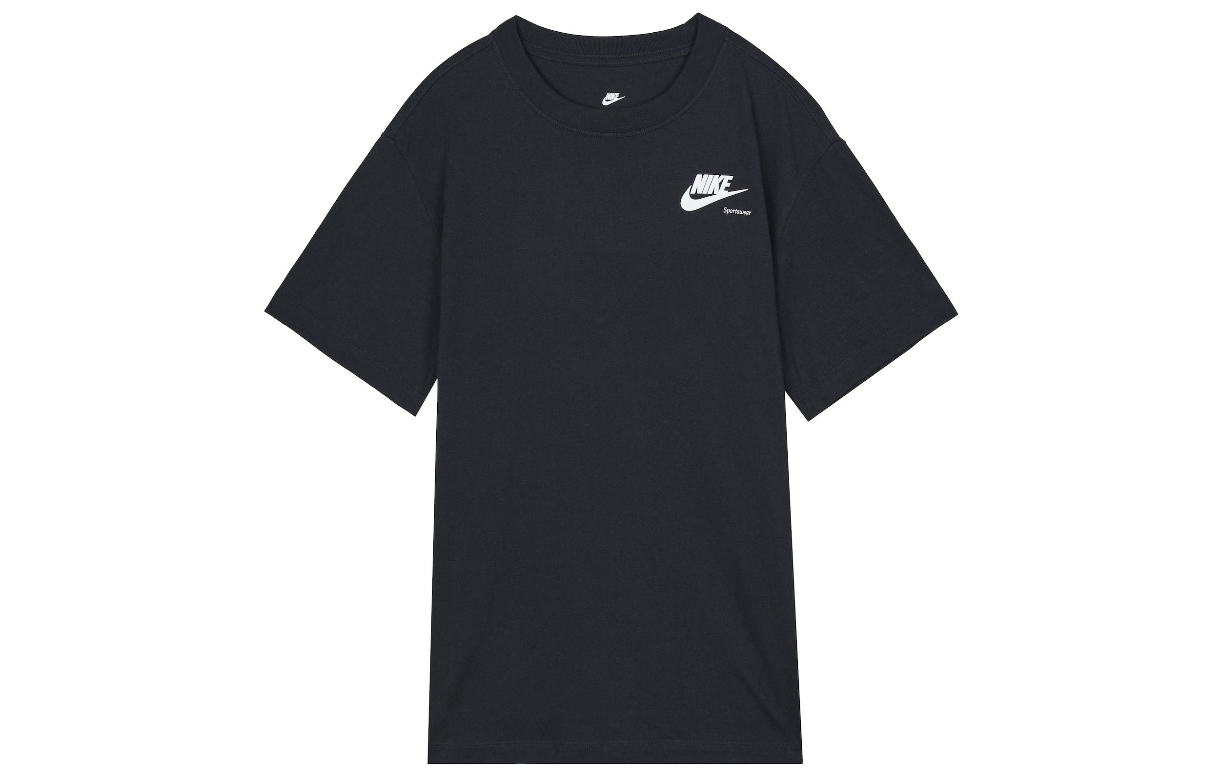 Женская футболка Nike (черная)