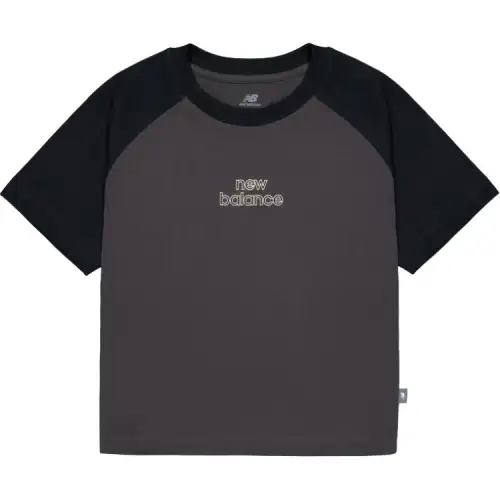 New Balance Raglan Sleeve T Shirt Women's Black