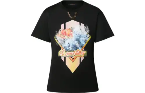 Louis Vuitton logo-print crew-neck t-shirt