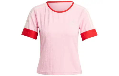 Adidas Originals Regular T Shirt Women's Pink Japan Version