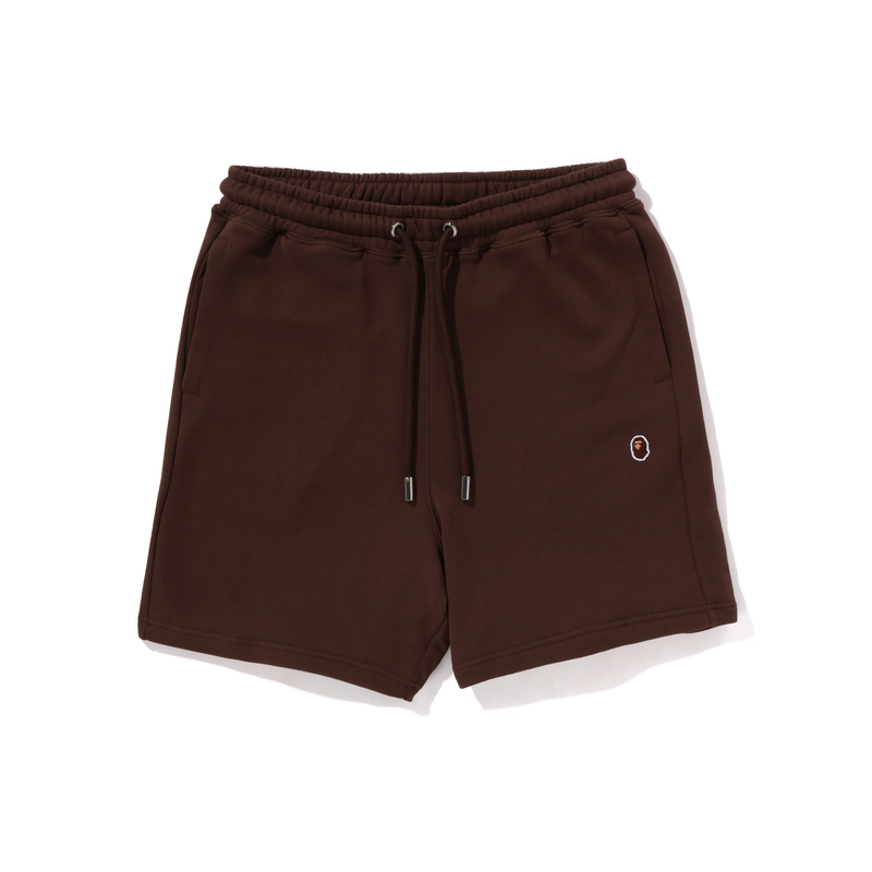 A BATHING APE Embroidered logo Cotton Shorts