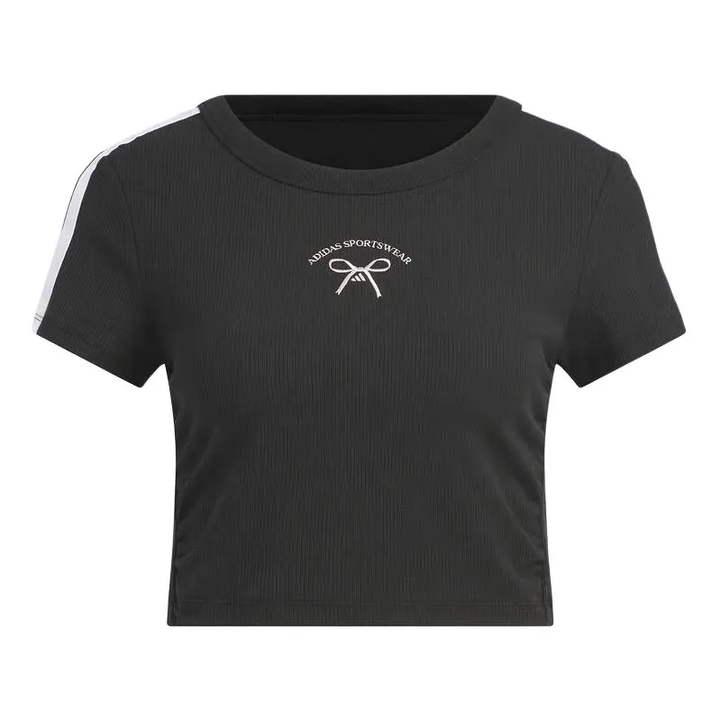 Adidas Dance Regular Sleeve T Shirt Women's Black