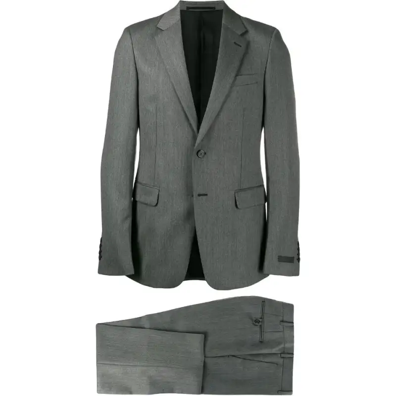 PRADA Business Suits Men's Gray