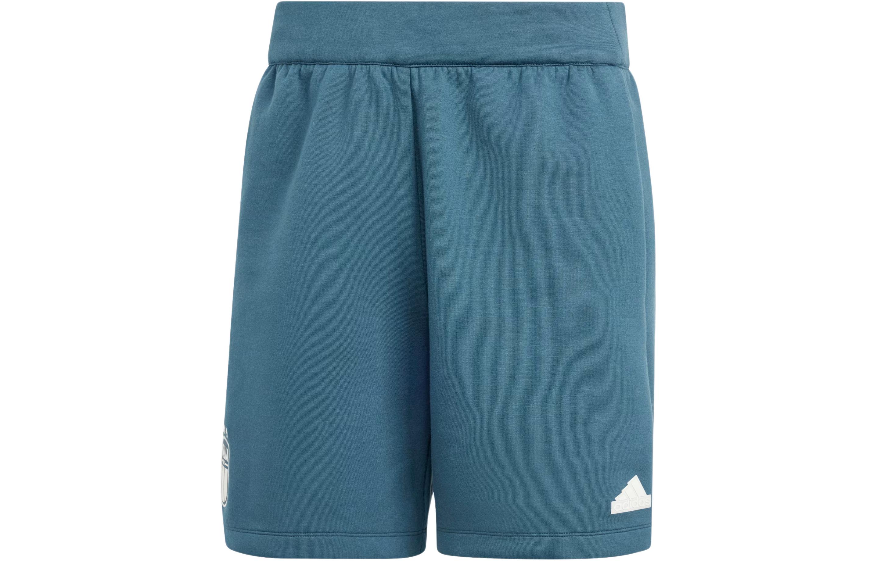 Adidas Italy Travel Shorts Soccer Bottom Men's Gray Green